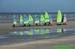De Panne, písečné jachty na pobřeží ©Kamila Motyčková a Jiří Šír